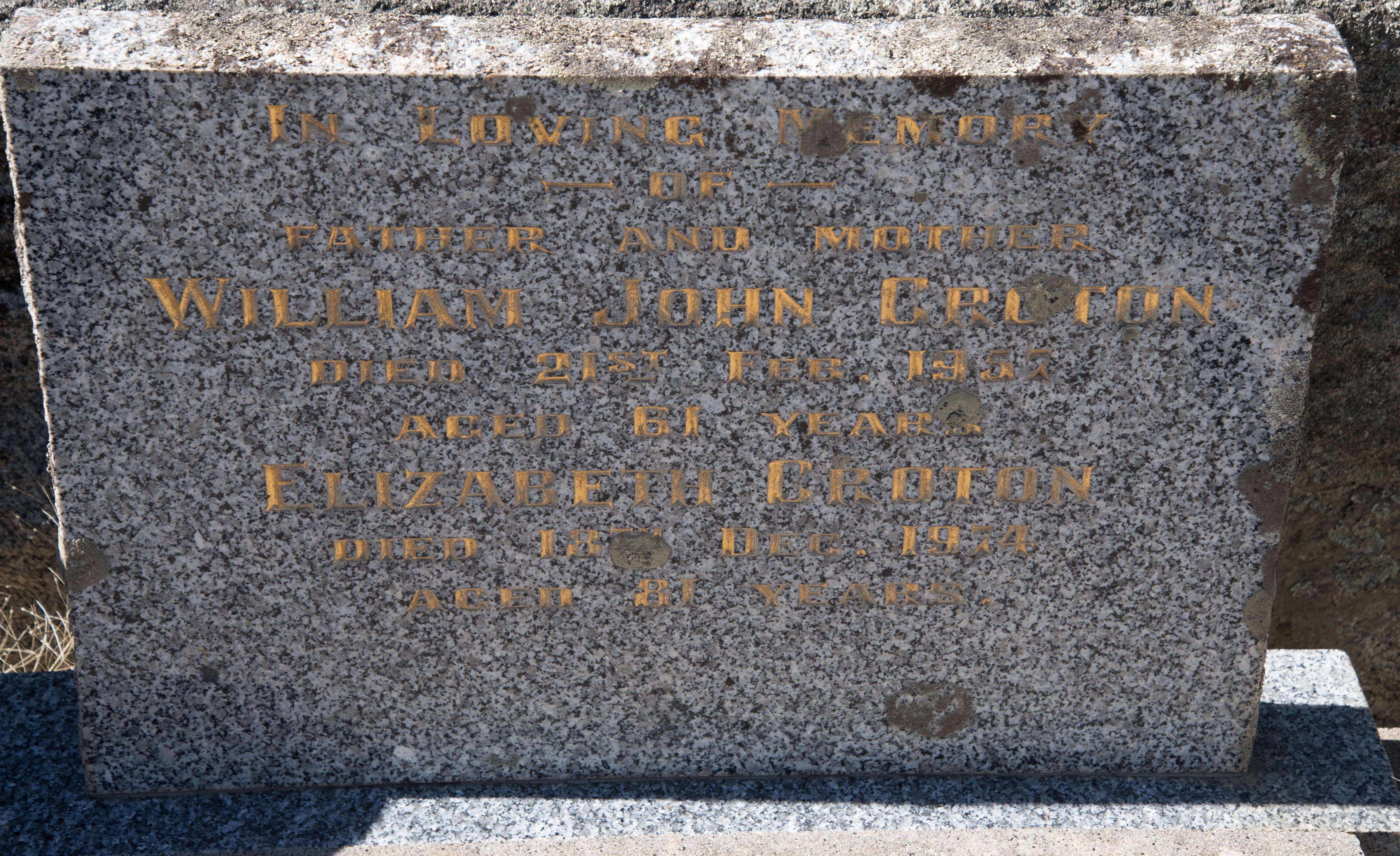 Photo of William Croton