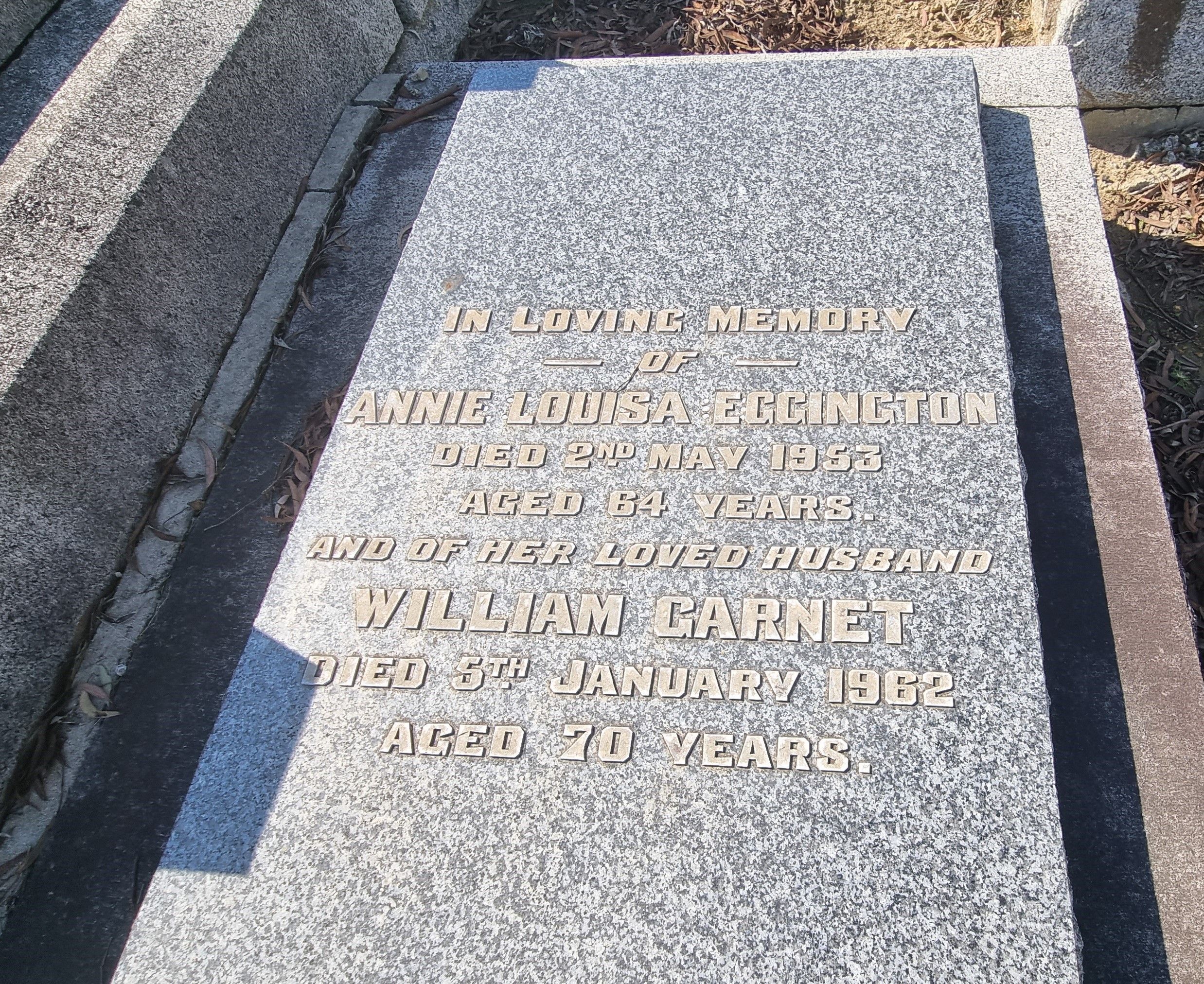 Photo of William Garnet Ockleshaw Eggington