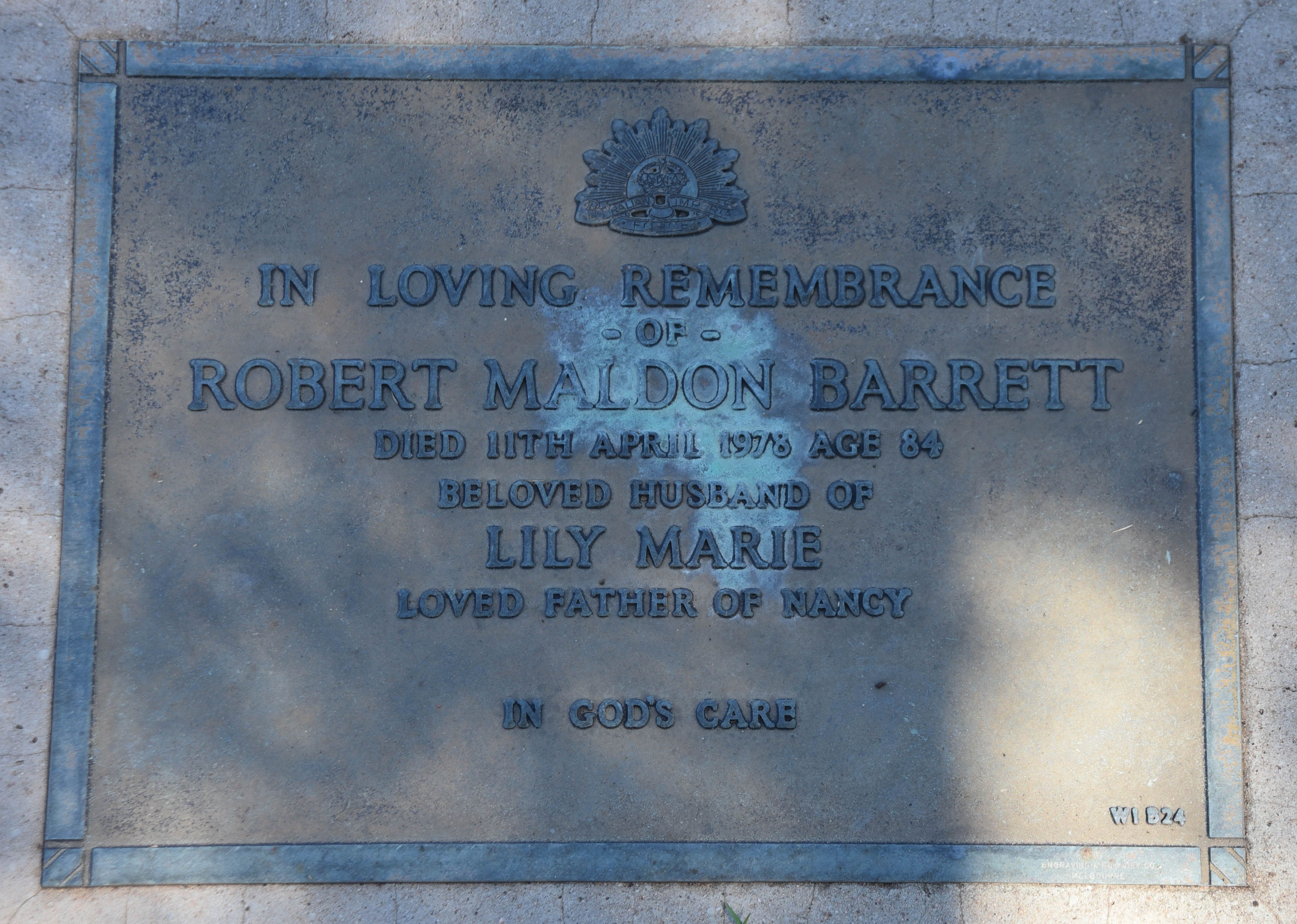 Photo of Robert Barrett