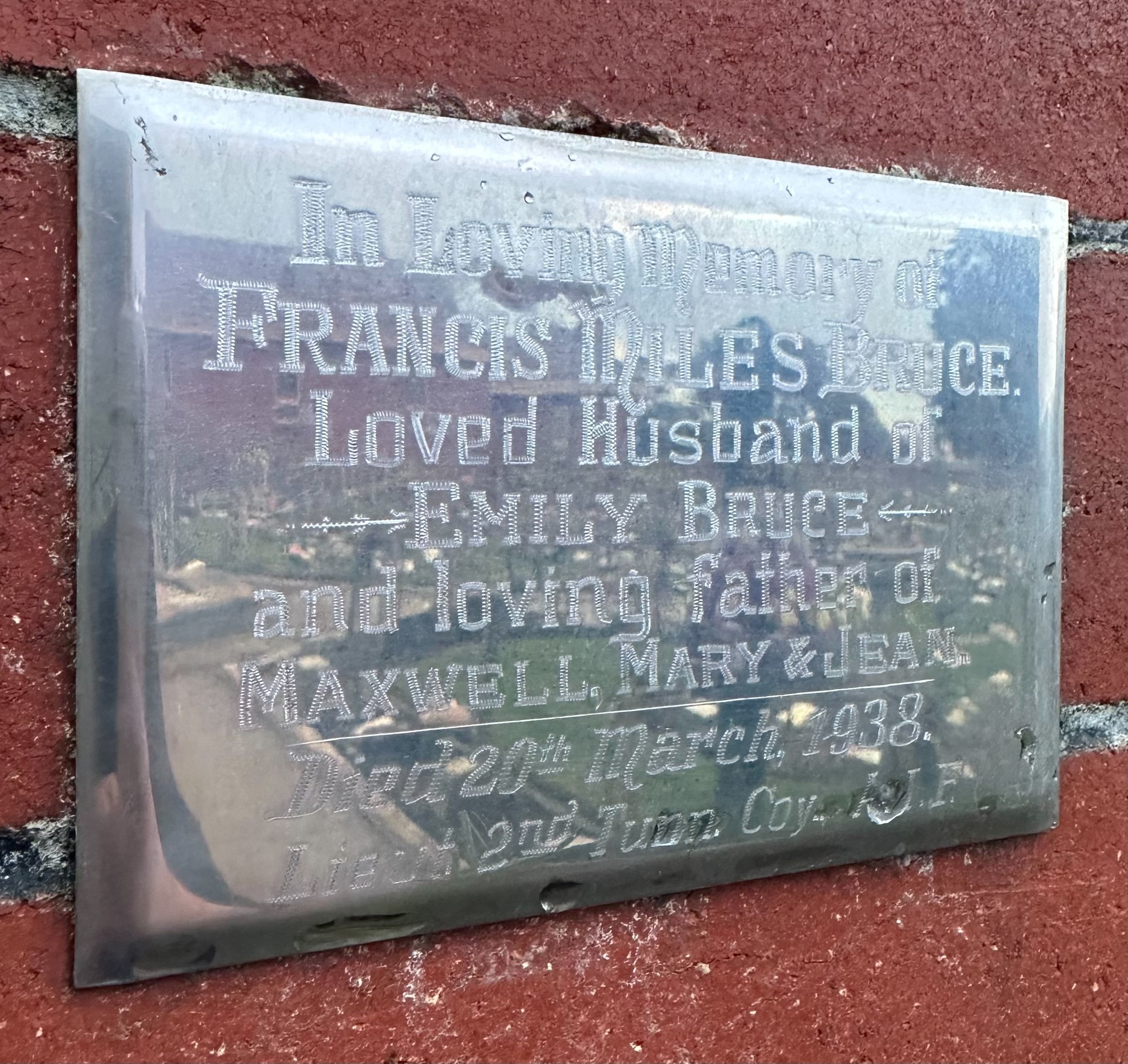 Photo of Francis Miles Bruce