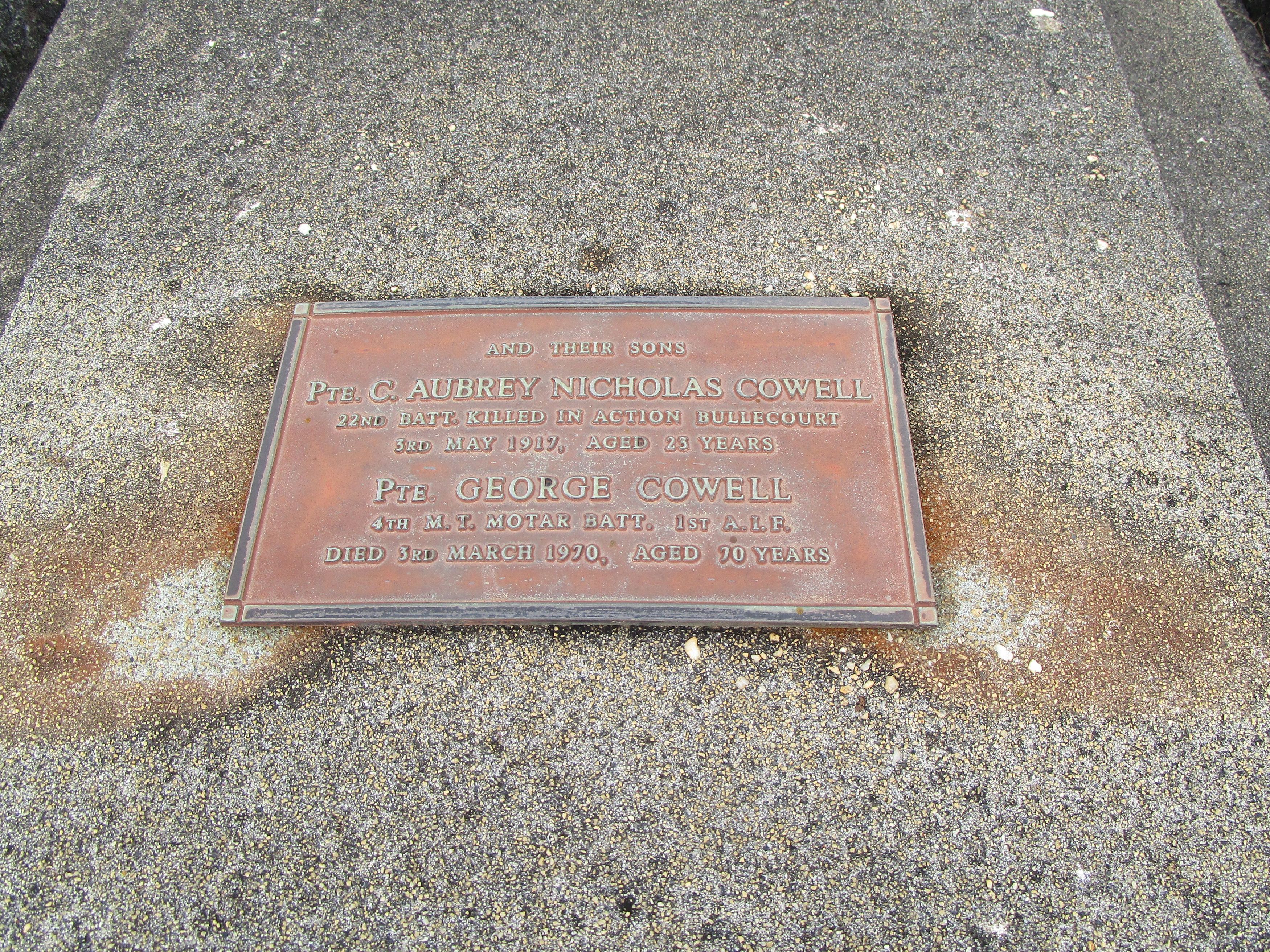 Photo of George Cowell