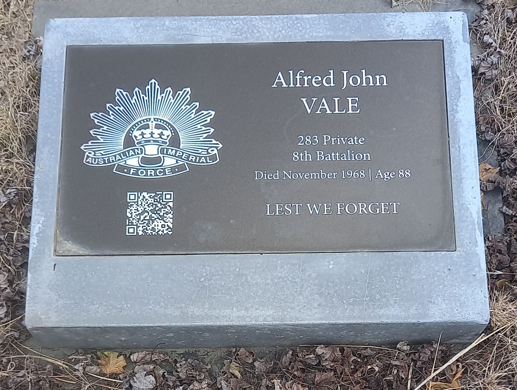 Photo of Alfred Vale