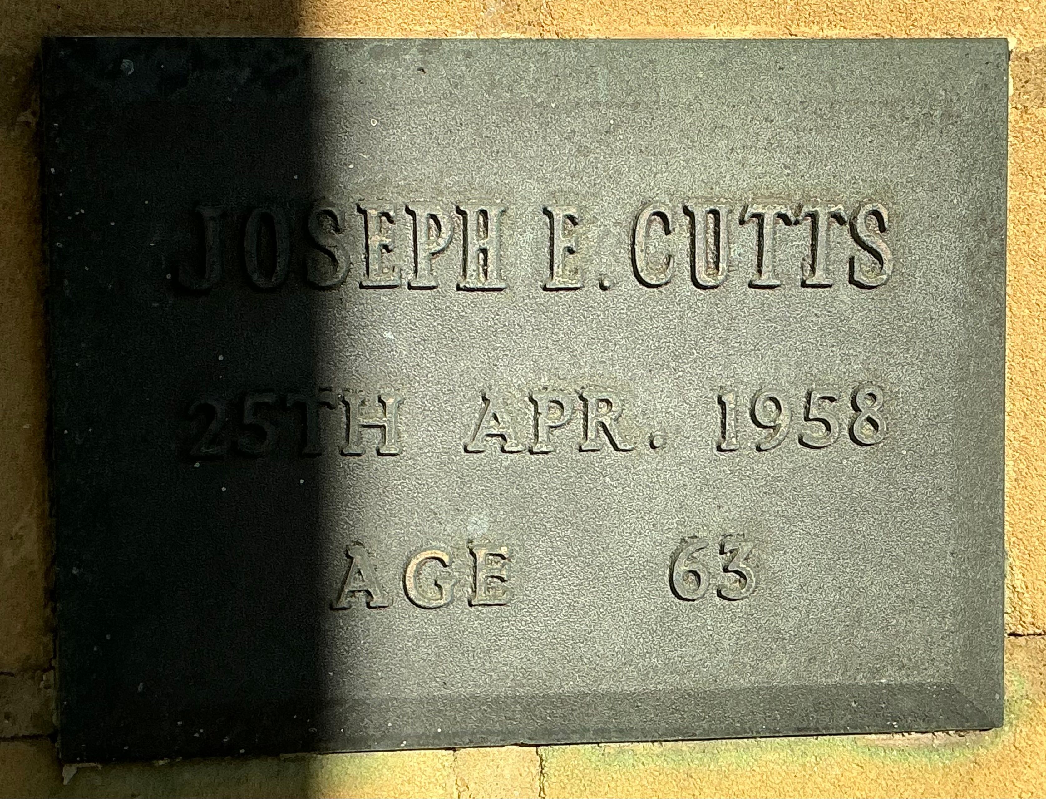 Photo of Joseph Cutts