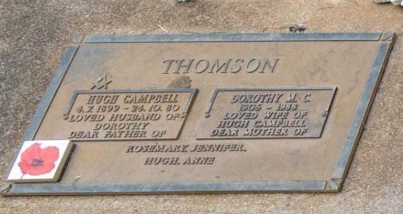 Photo of Hugh C. Thomson