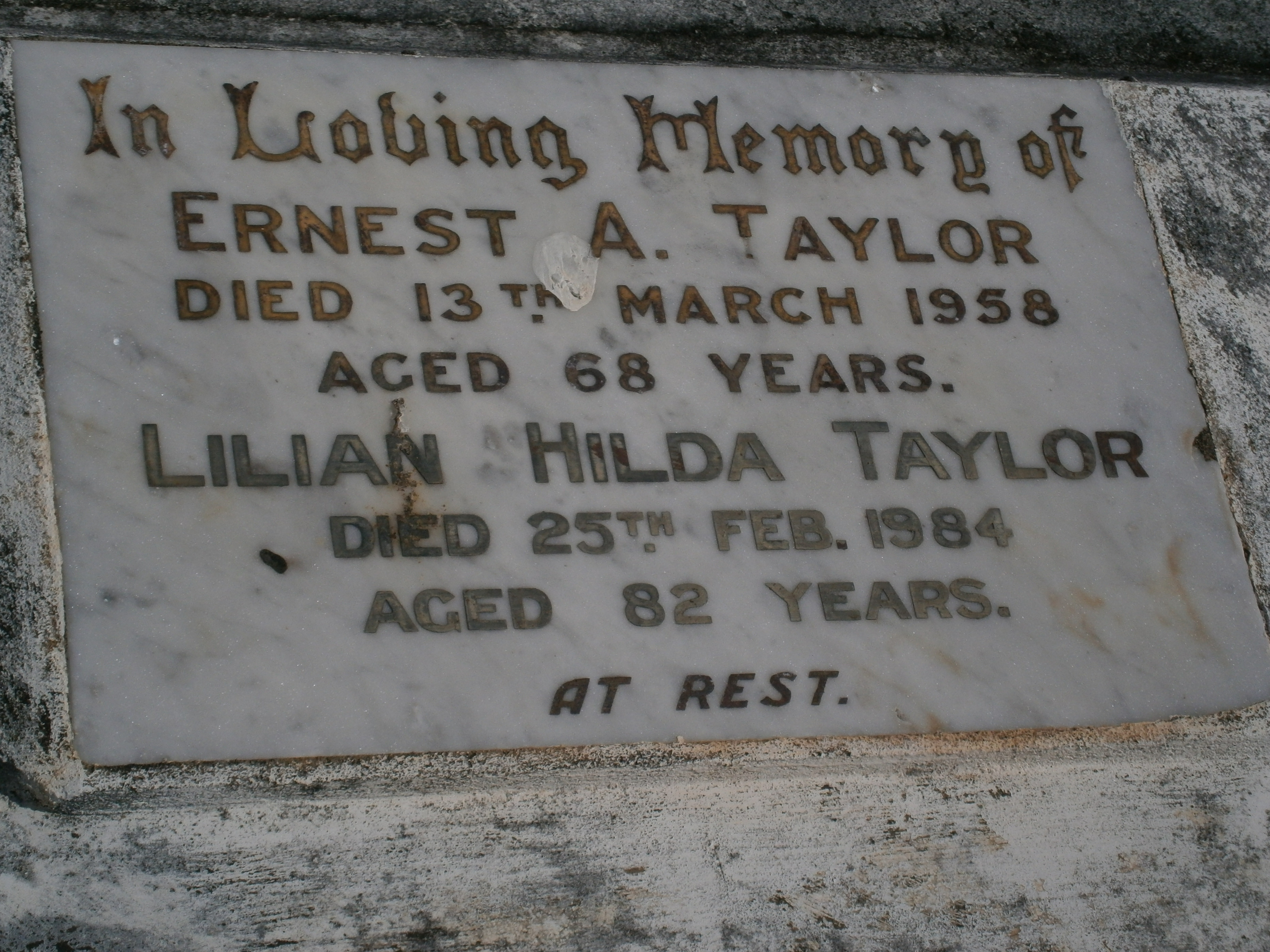 Photo of Ernest A. Taylor