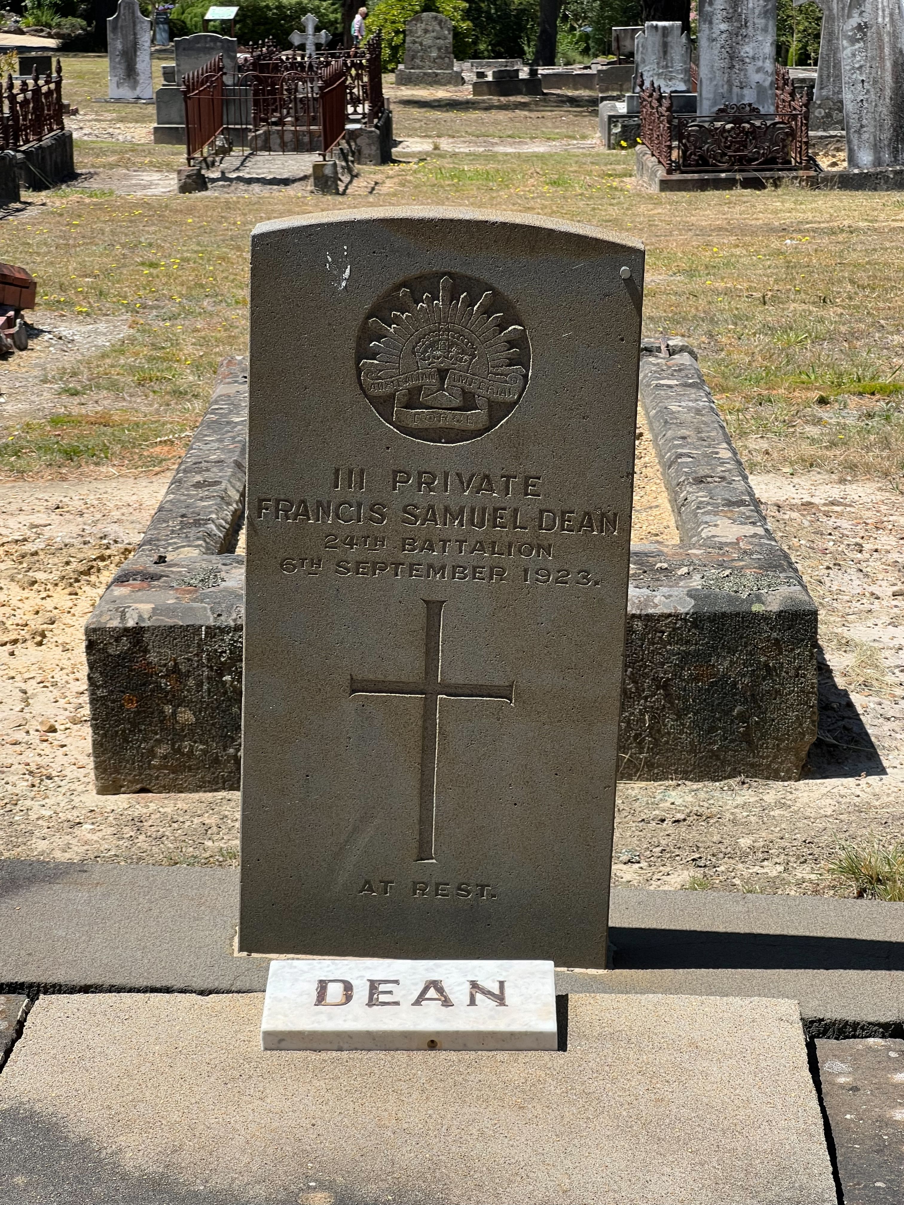 Photo of Francis Dean