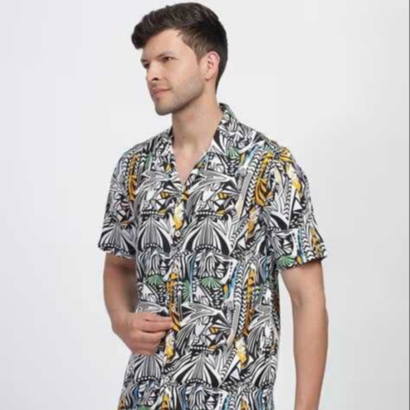 BEACH MULTI FLORAL PATTERN SHIRT FOR MEN