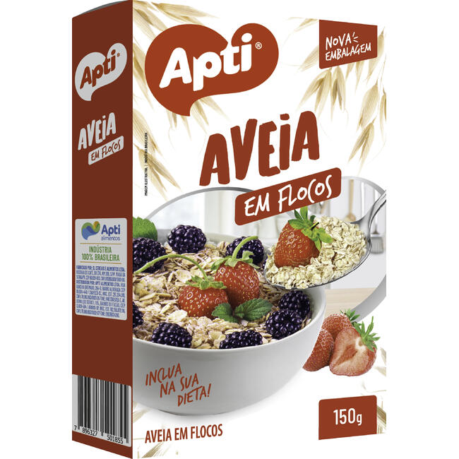 Aveia Apti Flocos Caixeta com 150g