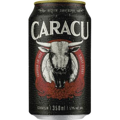 Cerveja Caracu Lata com 350ml