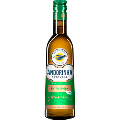 Azeite de Oliva Andorinha Extra Virgem Vidro com 500ml