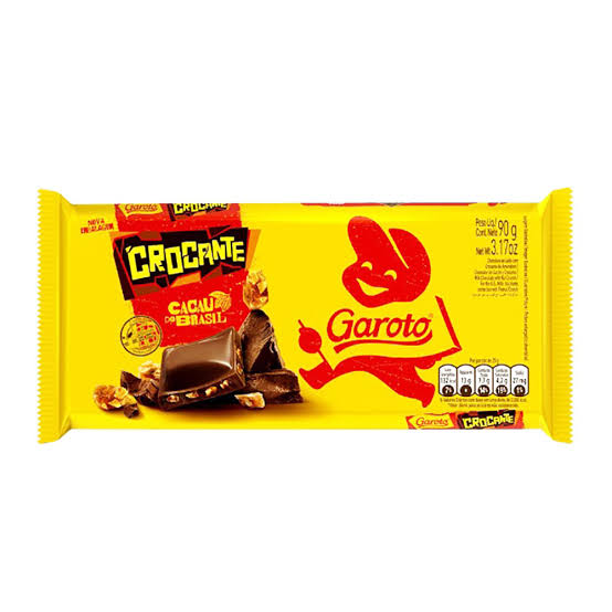 BARRA DE CHOCO-GAROTO-CROCANTE-90G
