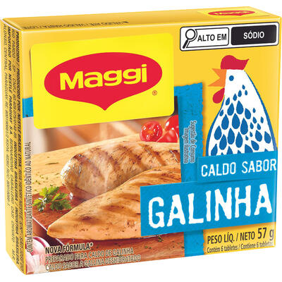 Caldo Maggi Galinha Caixeta com 57g