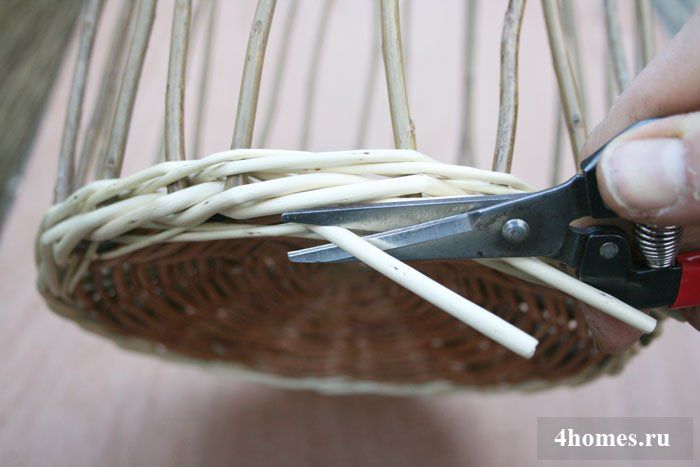 Корзины из лозы и ивы пошаговая инструкция для начинающих