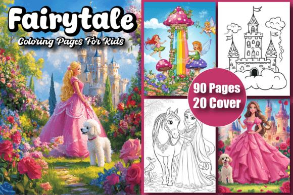 Fairytale Coloring Book Cover