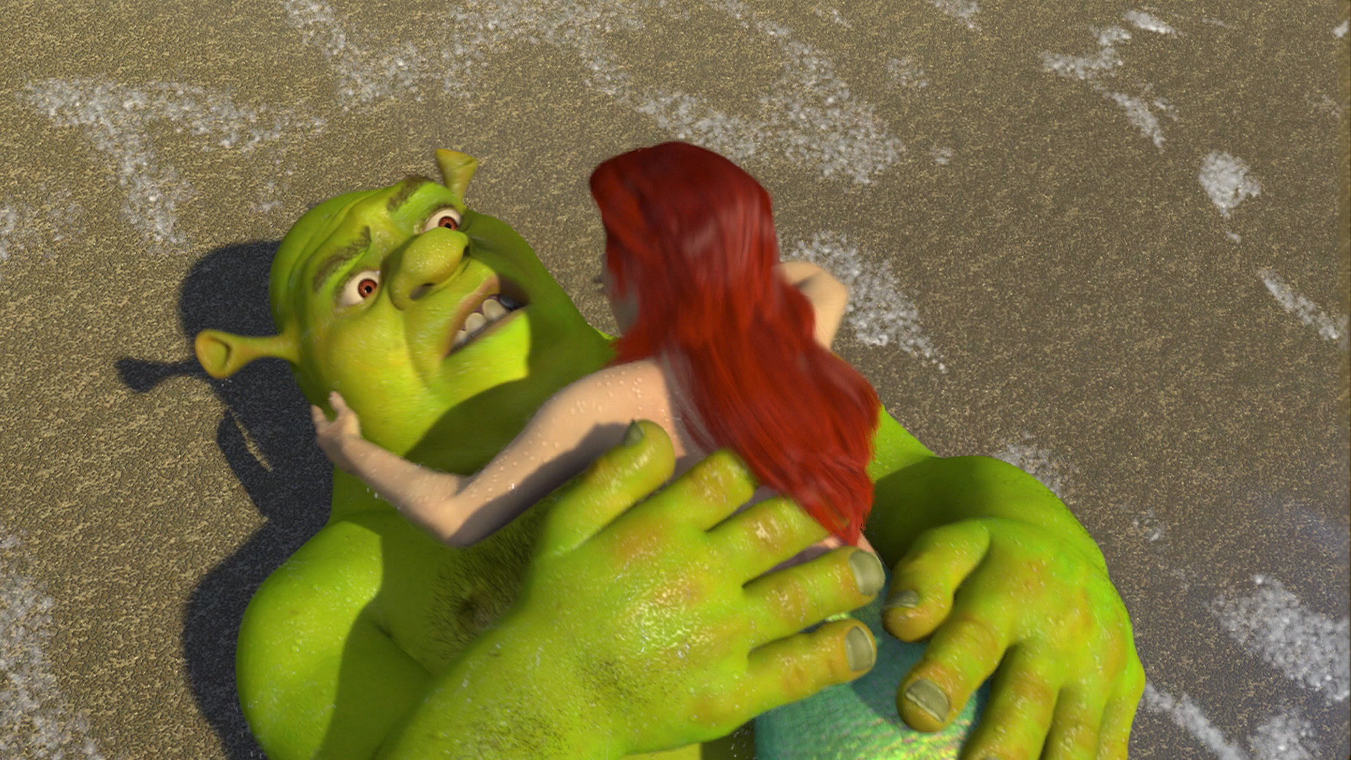 Image – Shrek kissed Ariel 4.jpg | Dreamworks Animation Wiki | FANDOM powered by Wikia