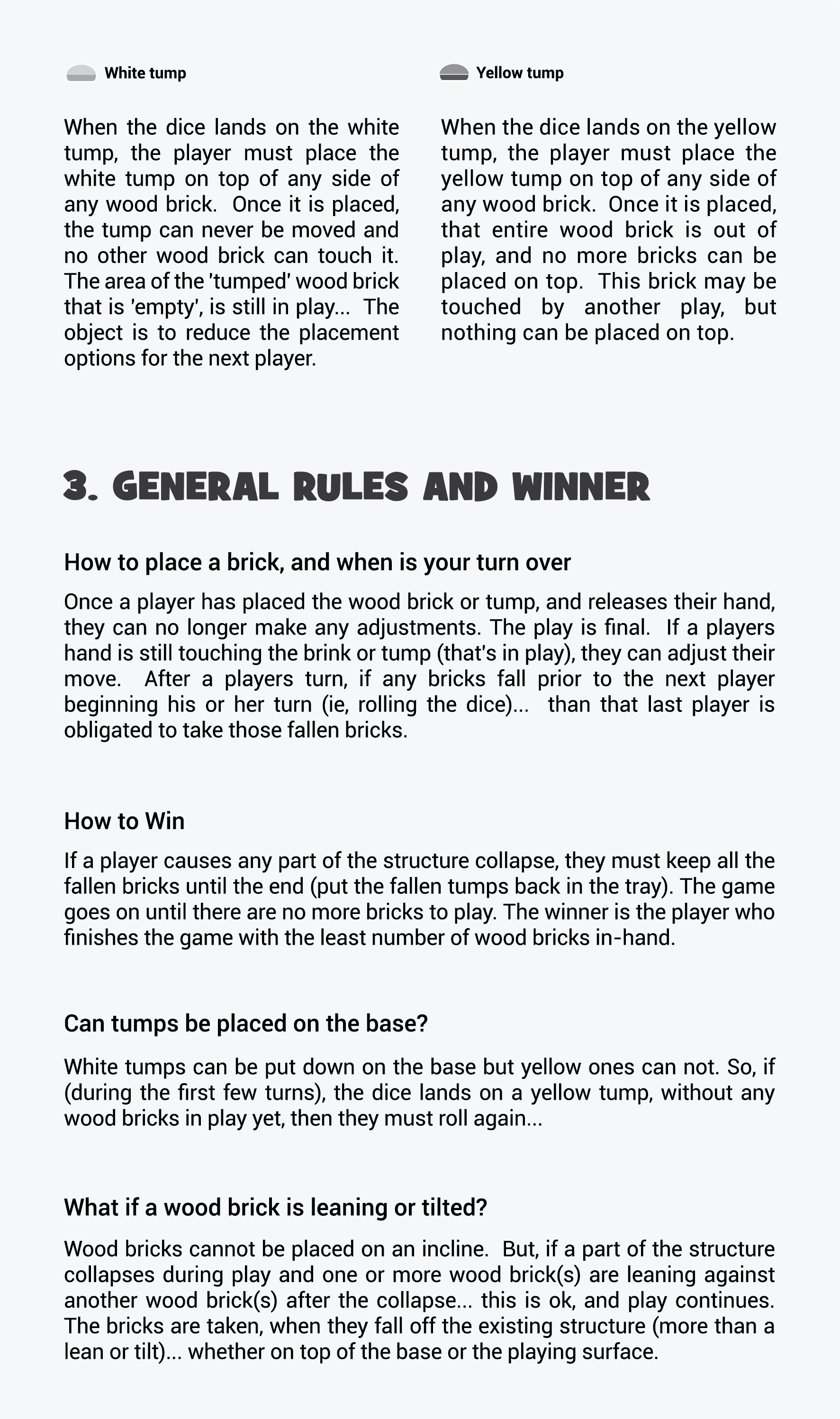 tummple! instruction page 3