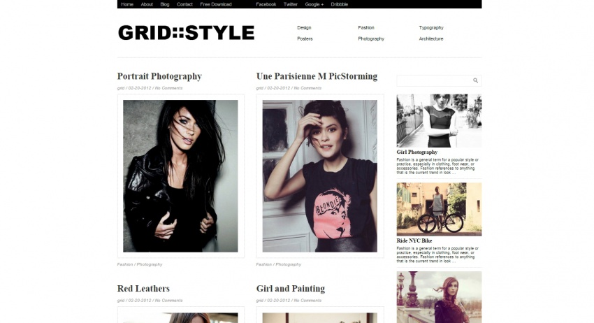 Wordpress шаблоны: 30 Wordpress шаблонов портфолио фотографа