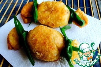 Рецепт: Закусочные пирожки-конфетки