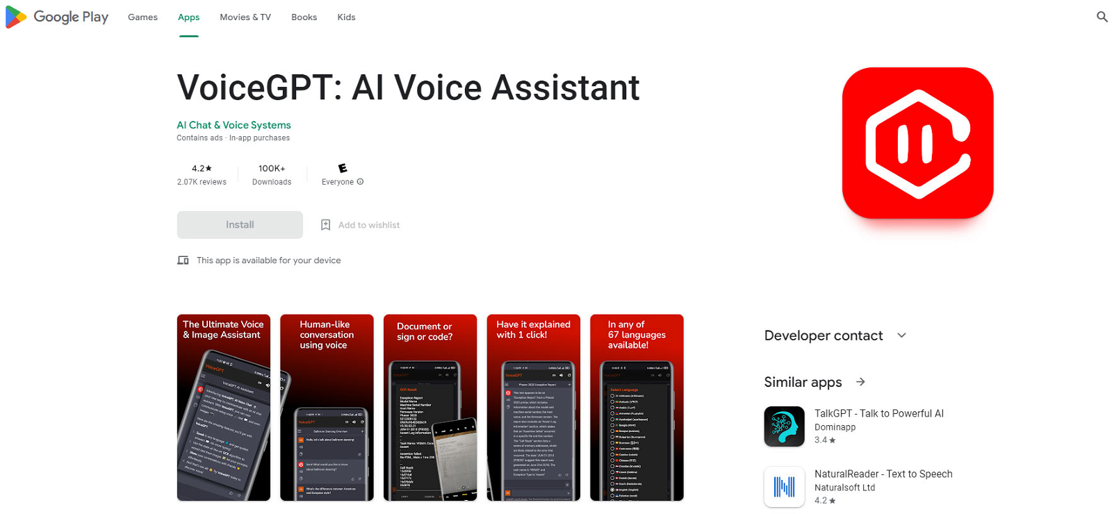 voice-gpt-playstore