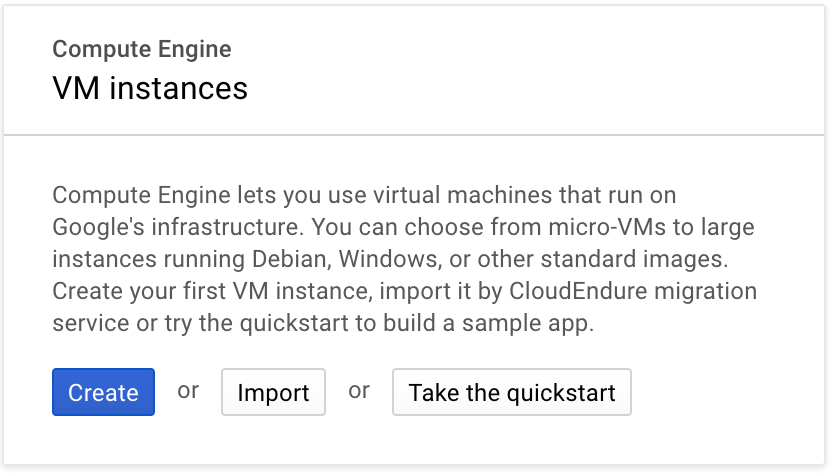 google cloud create instance