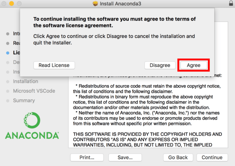 anaconda for mac book