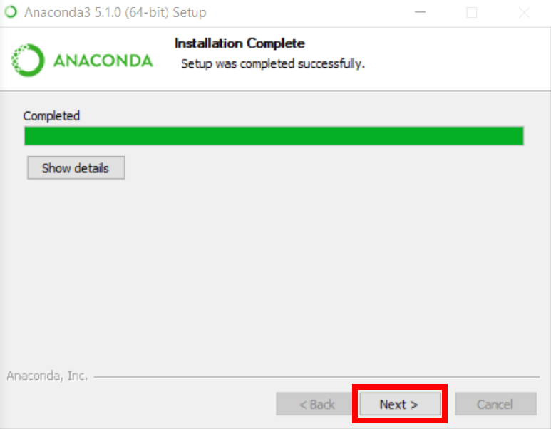 Tutorial de instalação do Anaconda no Windows