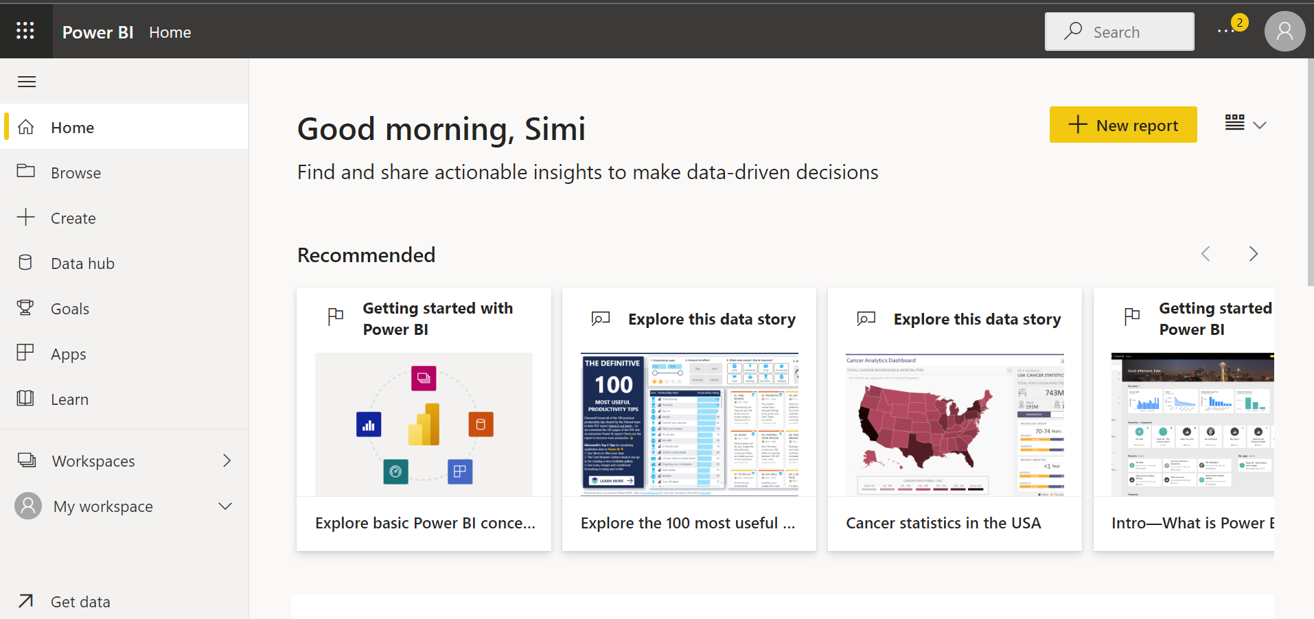 Power BI Dashboard Tutorial DataCamp