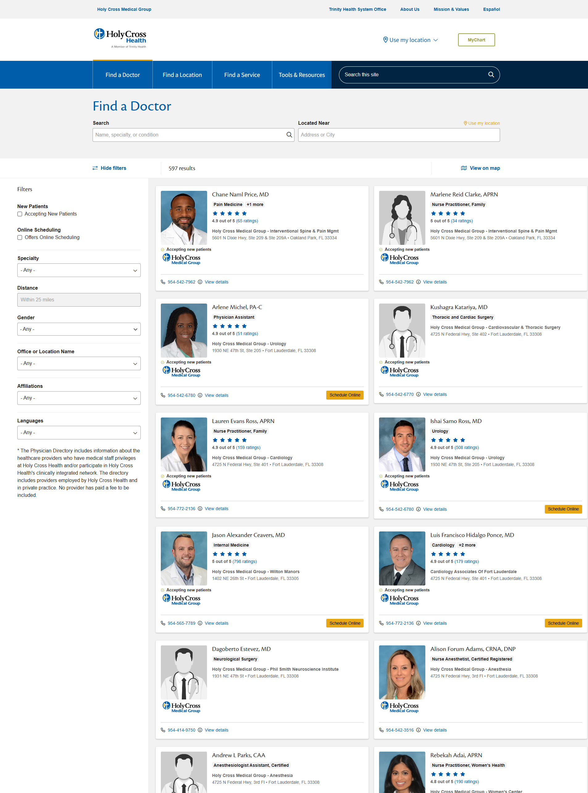 HolyCross – Digital Doctors & Healthcare Hub - Showcase image 1