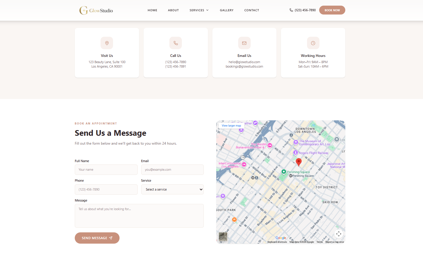 GlowStudio – Beauty & Wellness Parlour - Showcase image 1