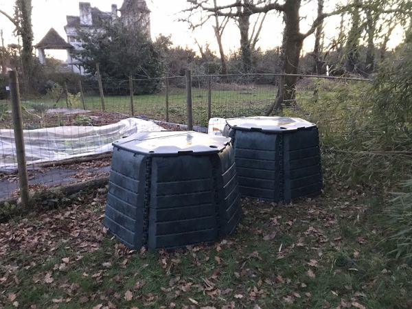 Photo du site de compostage Jardin Idron Solidarité