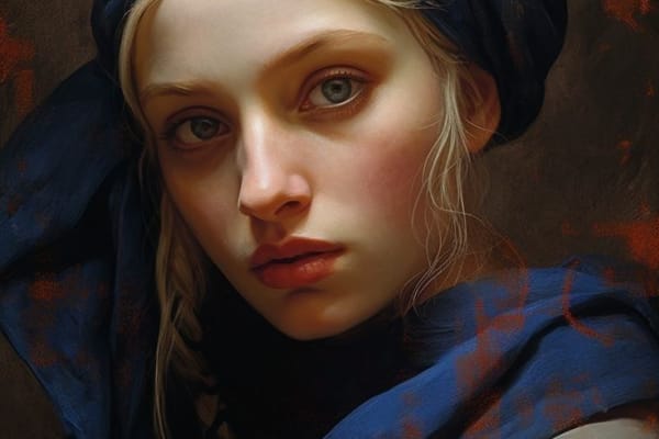 Portrait in Light and Shadow