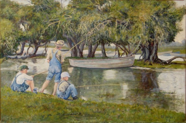 Boys Fishing