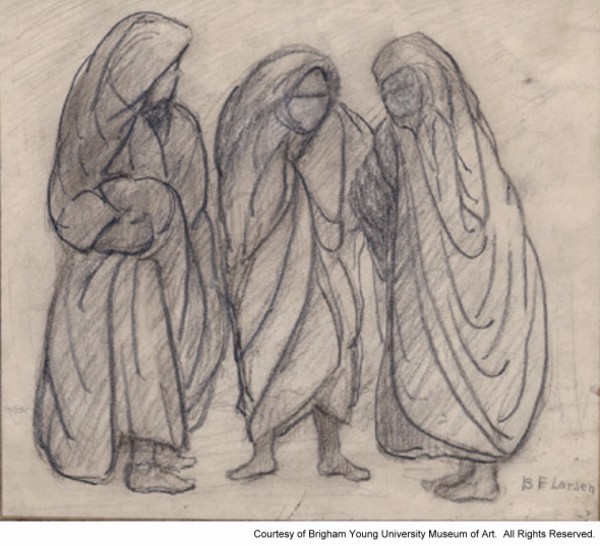 Robed Figures