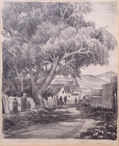 A Street in Taos
