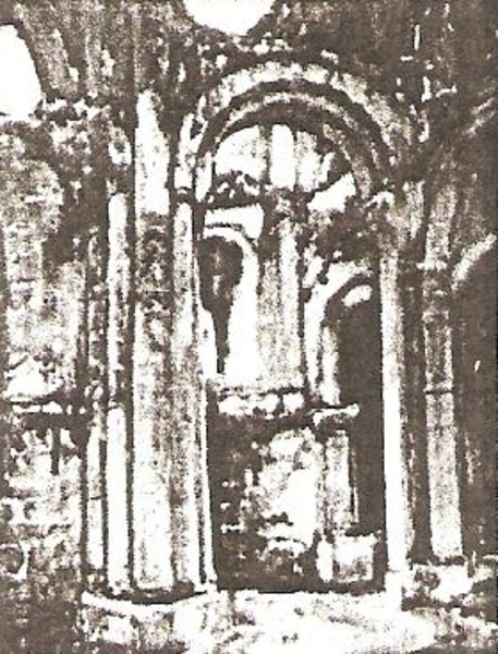 Interior of Ruined Abbey