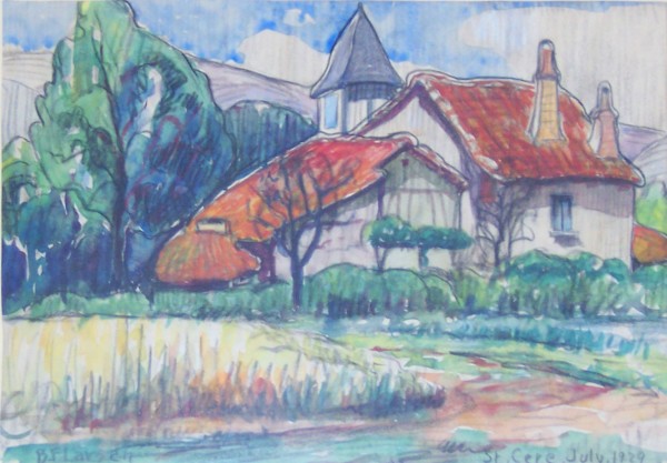Red Roofs in France