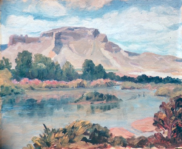 Platt River at Scott's Bluff
