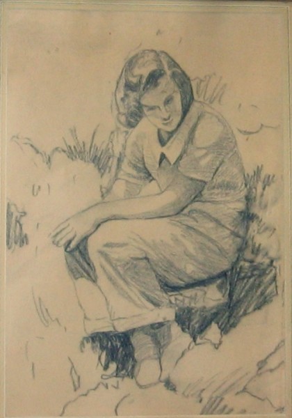 In the Garden (sketch)