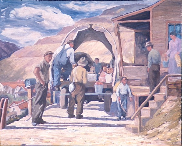 Peddler at Dinkeyville