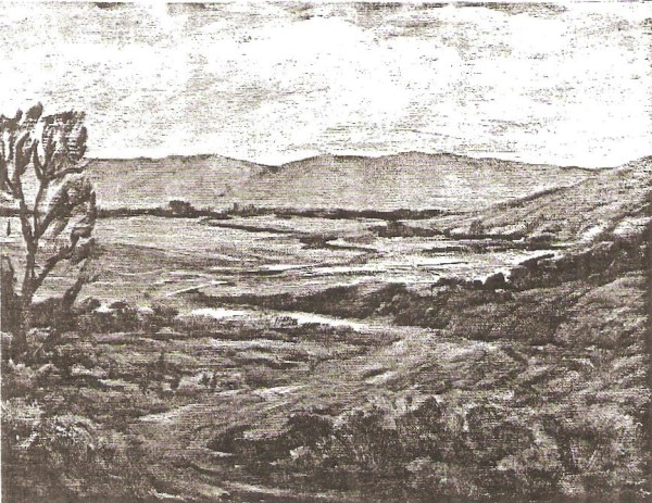 Landscape with Tree