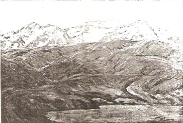 Glimpse of Timpanogos Peaks
