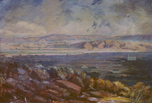 The St. George Valley in Shadow