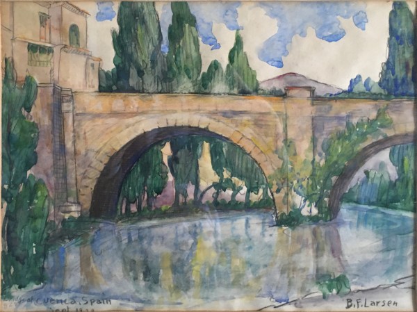 A Bridge at Cuenca, Spain