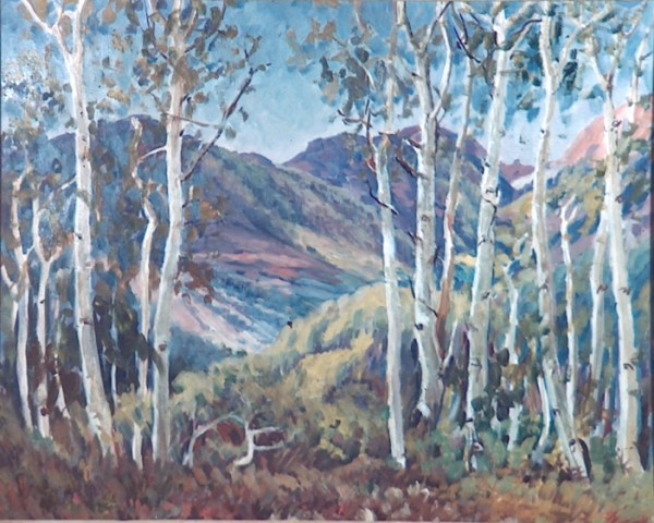 A Glimpse of Timpanogos Peaks