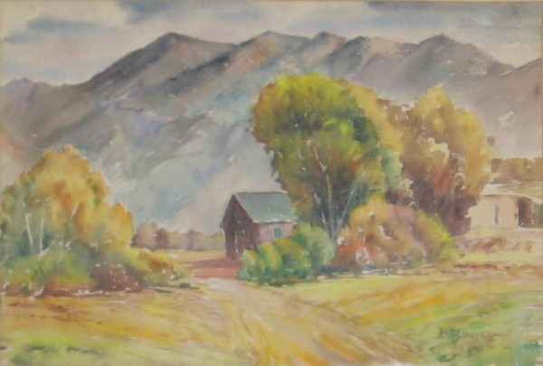 Autumn's Red House