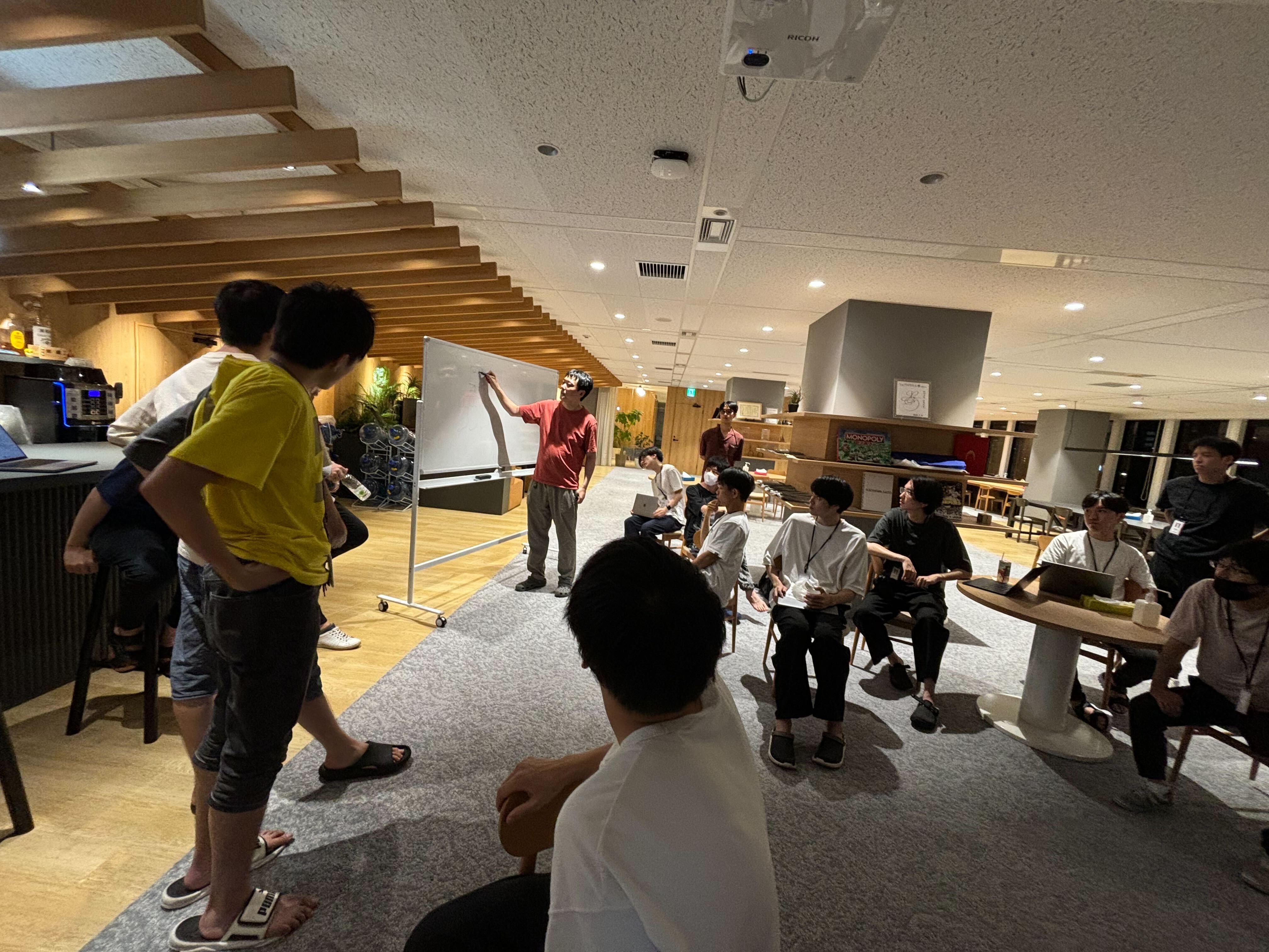 参加者が自発的に補足してくれている様子