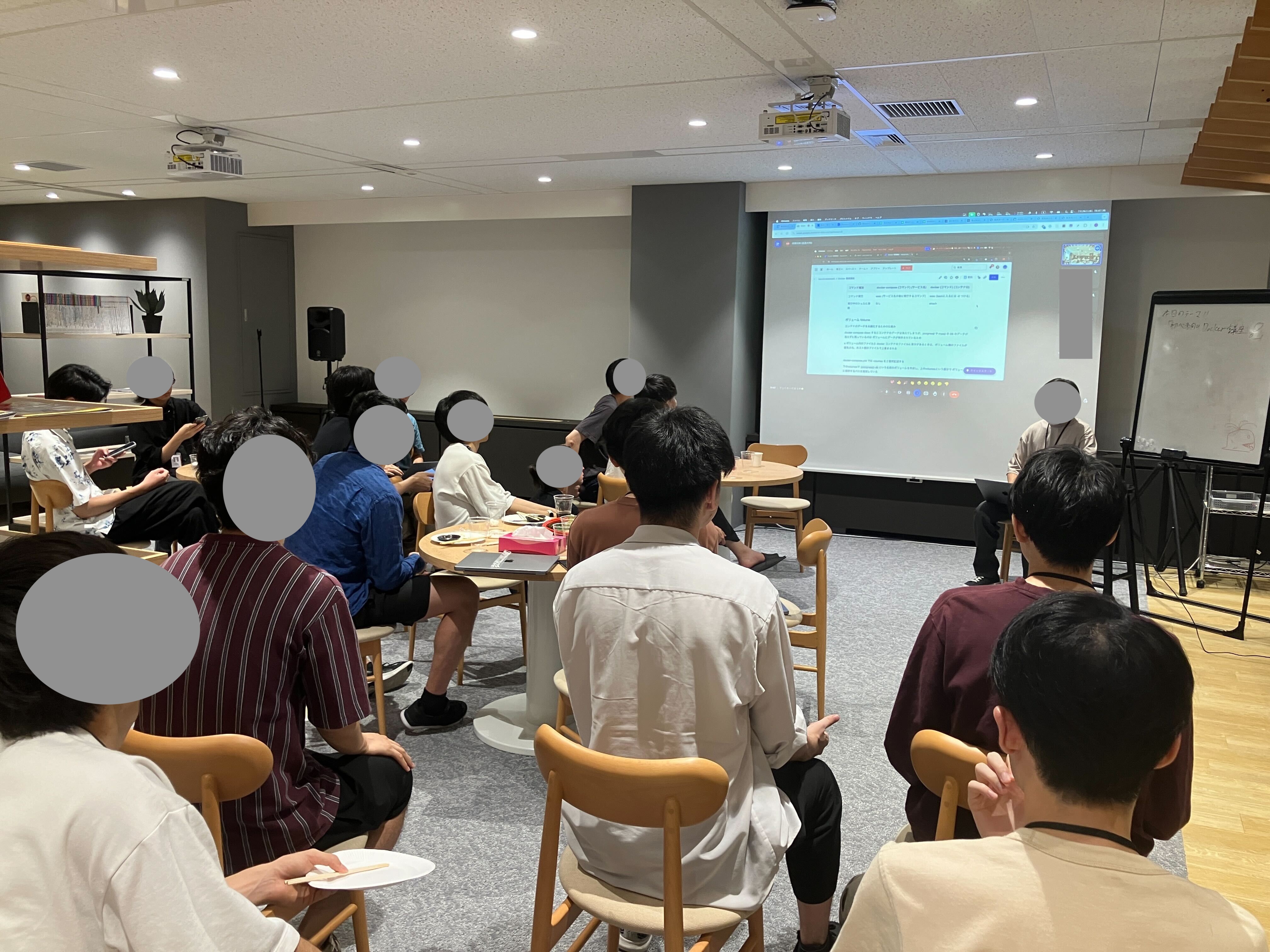 てっくと〜くはうす⭐️の様子