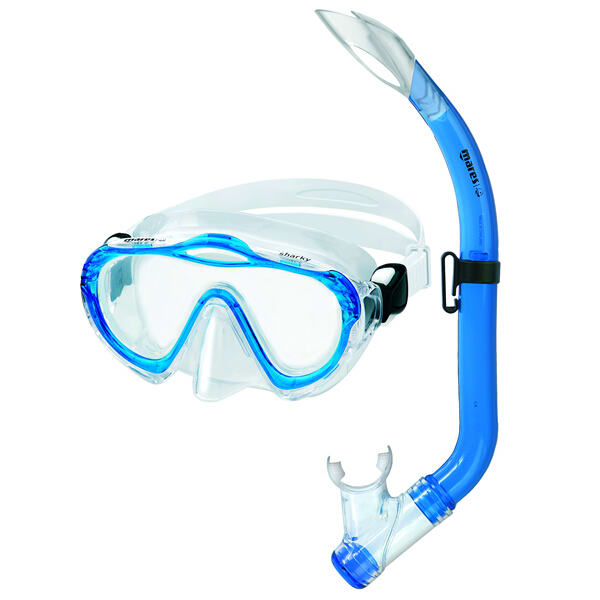 Barnesett Sharky R Jr Maske Og Snorkelsett Ass Farger Mares Alf Lea As Dykk No