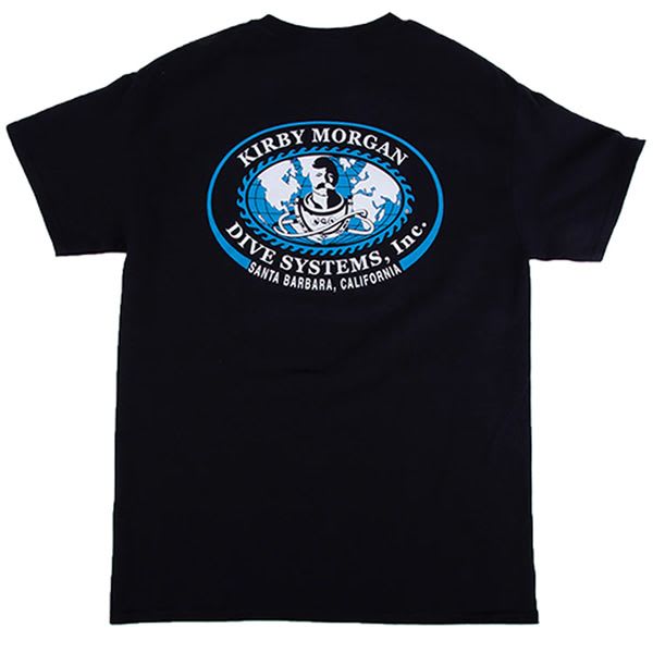 T Shirt KMDSI Logo Black Ass Str Kirby Morgan Alf Lea As Dykk No