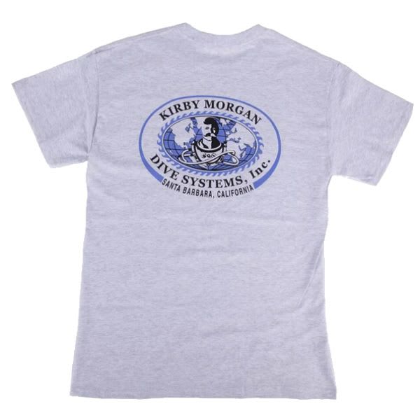 T Shirt KMDSI Logo Ash Ass Str Kirby Morgan Alf Lea As Dykk No